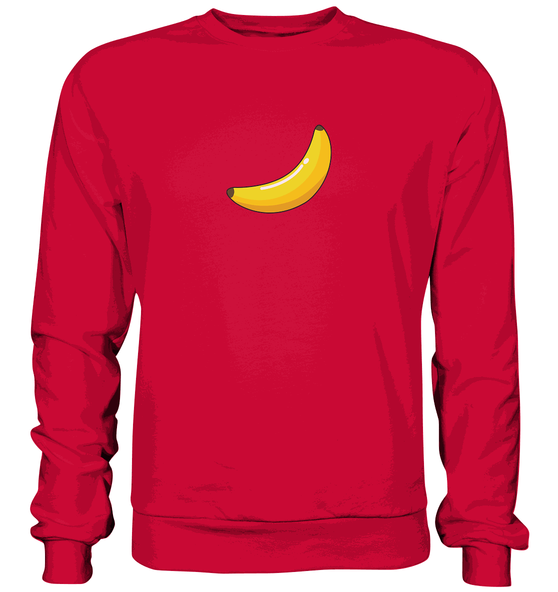 Fruit gelber Bananen-Pulli - yellow Banana