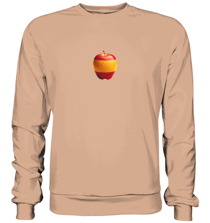 Fußball EM Spain Apfel - Basic Sweatshirt