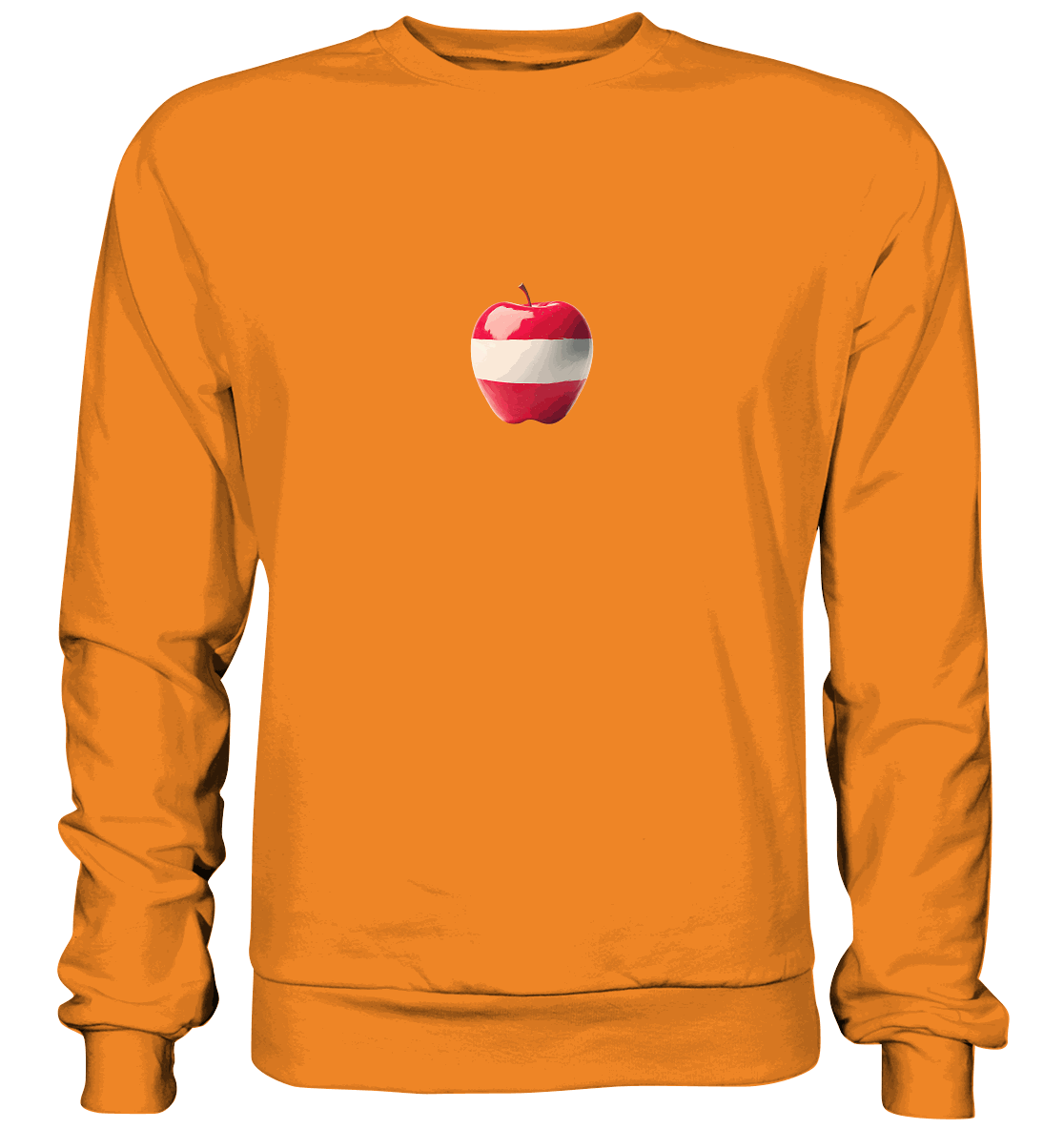 Fußball EM Austria Apfel - Basic Pullover