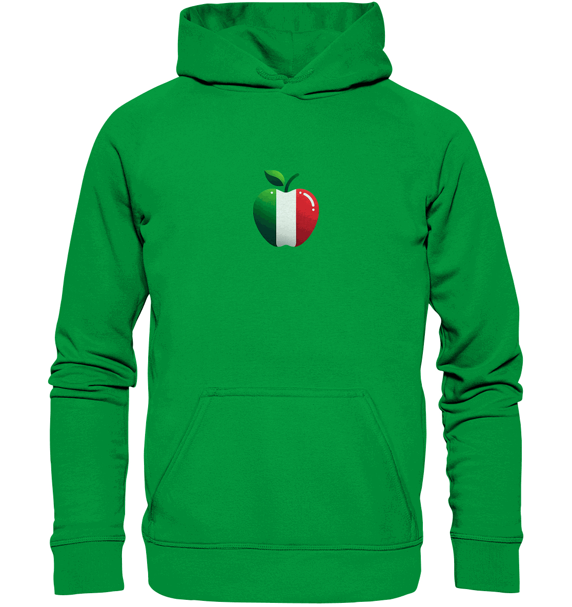 Fußball EM Italia Apfel - Basic Unisex Hoodie