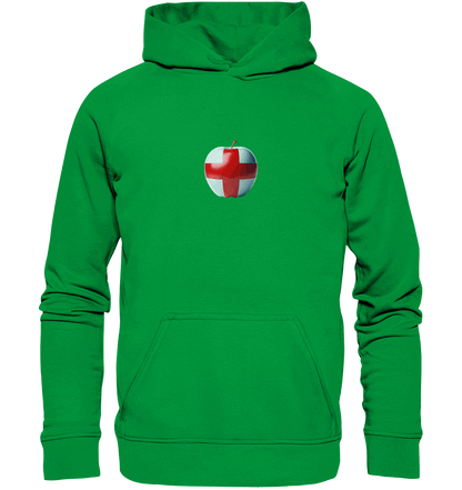 Fußball EM England Apfel - Basic Unisex Hoodie