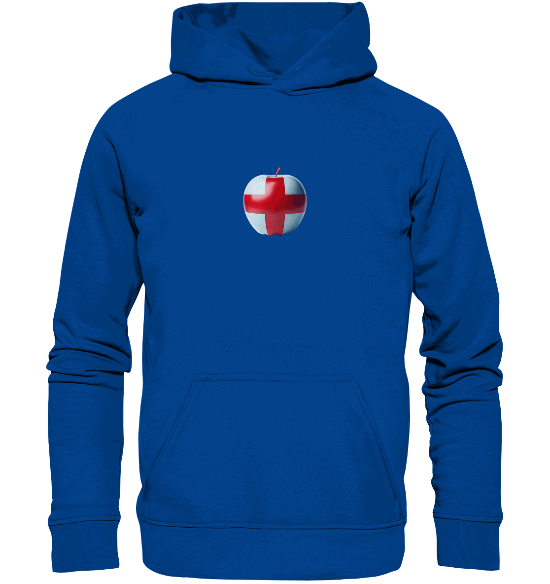 Fußball EM England Apfel - Basic Unisex Hoodie