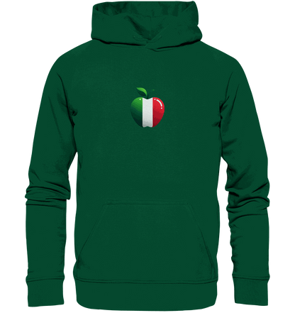 fußball em italia apfel - basic unisex hoodie