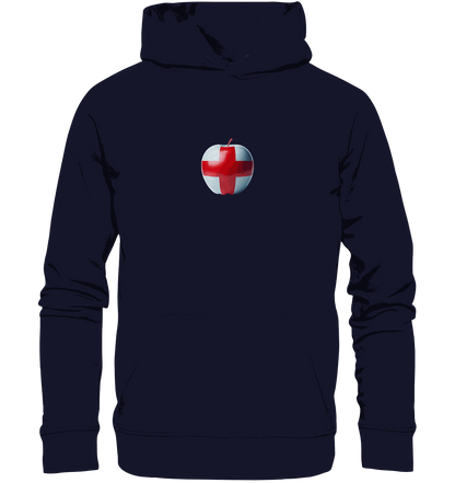 Fußball EM England Apfel - Basic Unisex Hoodie