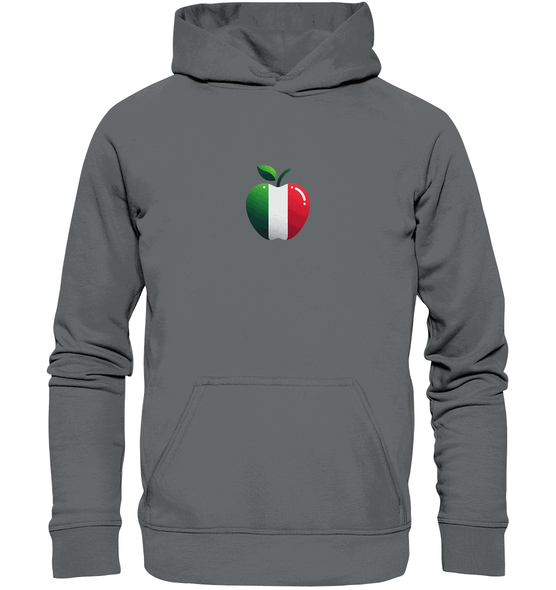 Fußball EM Italia Apfel - Basic Unisex Hoodie