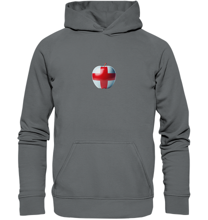 Fußball EM England Apfel - Basic Unisex Hoodie