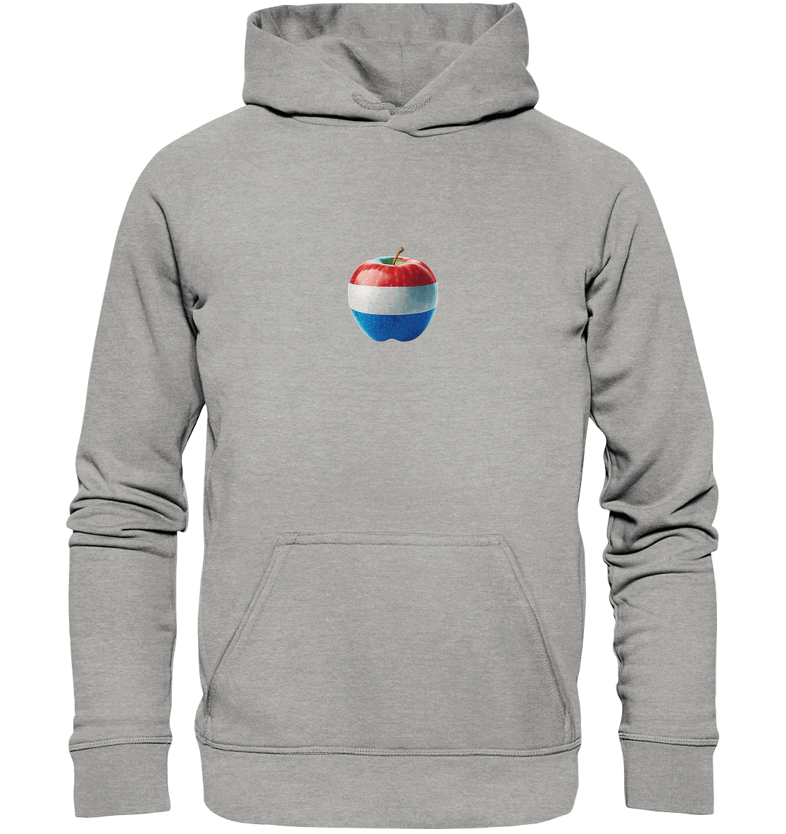 Fußball EM France Apfel - Basic Unisex Hoodie