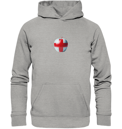 Fußball EM England Apfel - Basic Unisex Hoodie