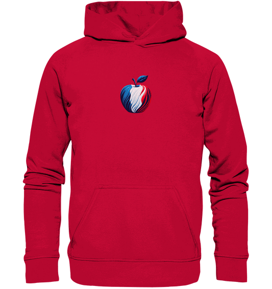 Fußball EM France Apfel - Basic Unisex Hoodie