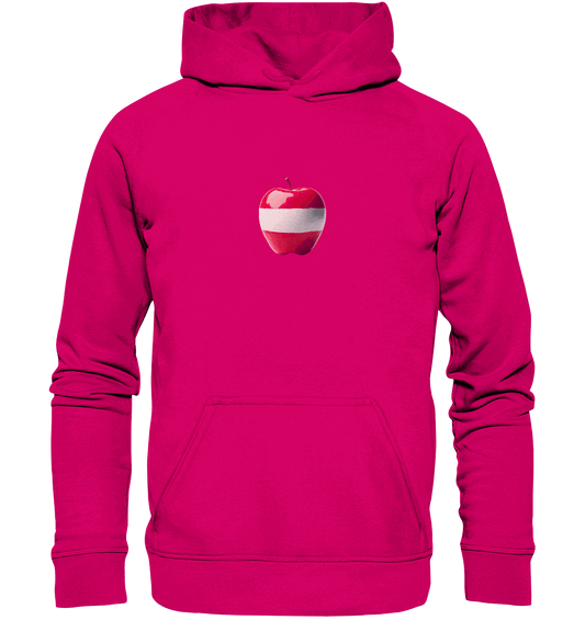 Fußball EM Austria Apfel - Basic Unisex Hoodie