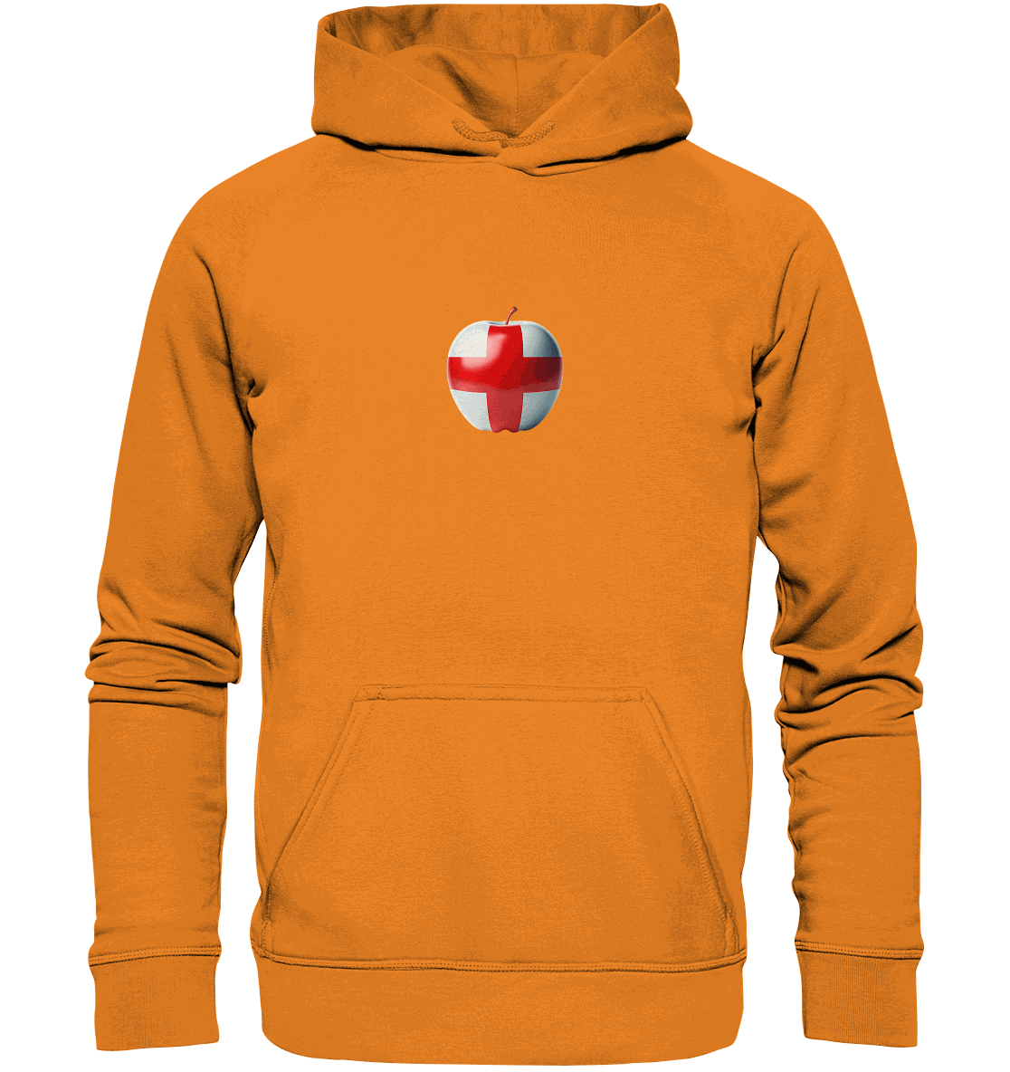 Fußball EM England Apfel - Basic Unisex Hoodie