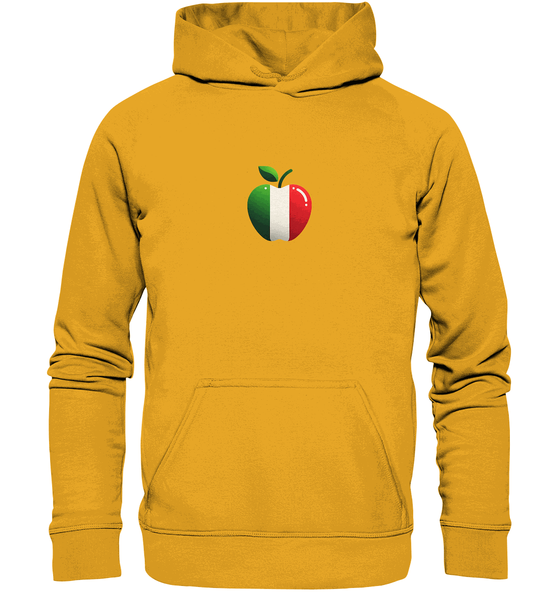 Fußball EM Italia Apfel - Basic Unisex Hoodie