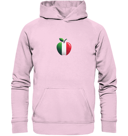 fußball em italia apfel - basic unisex hoodie