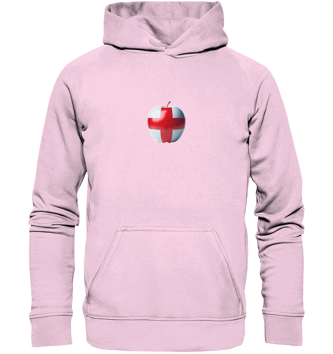 Fußball EM England Apfel - Basic Unisex Hoodie