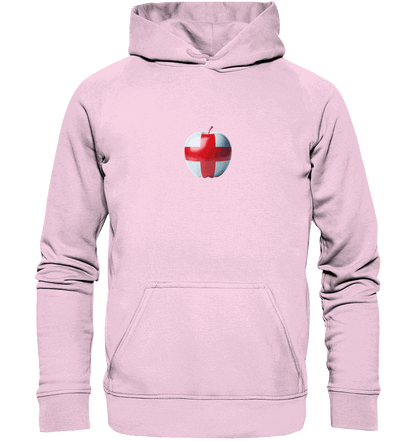 Fußball EM England Apfel - Basic Unisex Hoodie