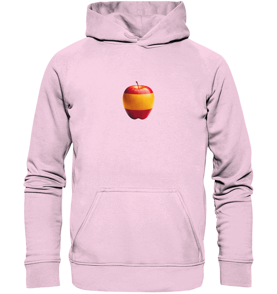 Fußball EM Spain Apfel - Basic Unisex Hoodie