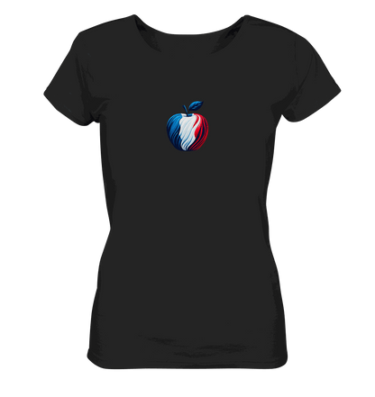 Fußball EM France Apfel - Ladies Organic Shirt