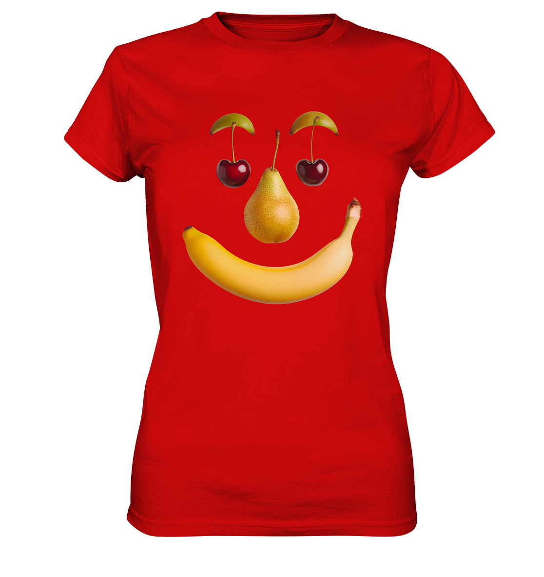 Smiley Fruit - Ladies Premium Shirt