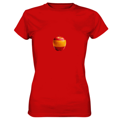 Fußball EM Spain Apfel - Ladies Premium Shirt