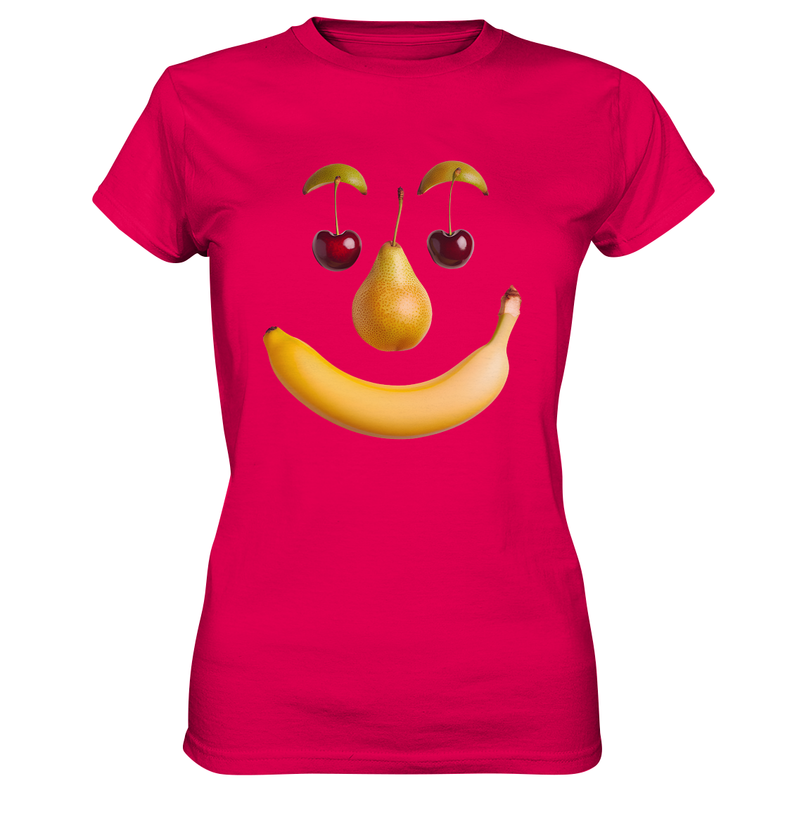 Smiley Fruit - Ladies Premium Shirt