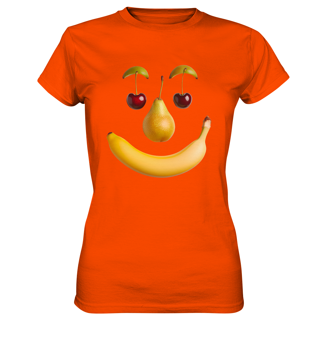 Smiley Fruit - Ladies Premium Shirt