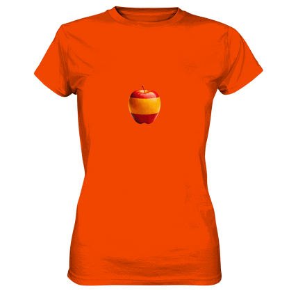 Fußball EM Spain Apfel - Ladies Premium Shirt
