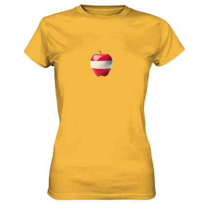 Fußball EM Austria Apfel - Ladies Premium Shirt