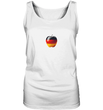 Fußball EM Deutschland Apfel - Ladies Tank-Top