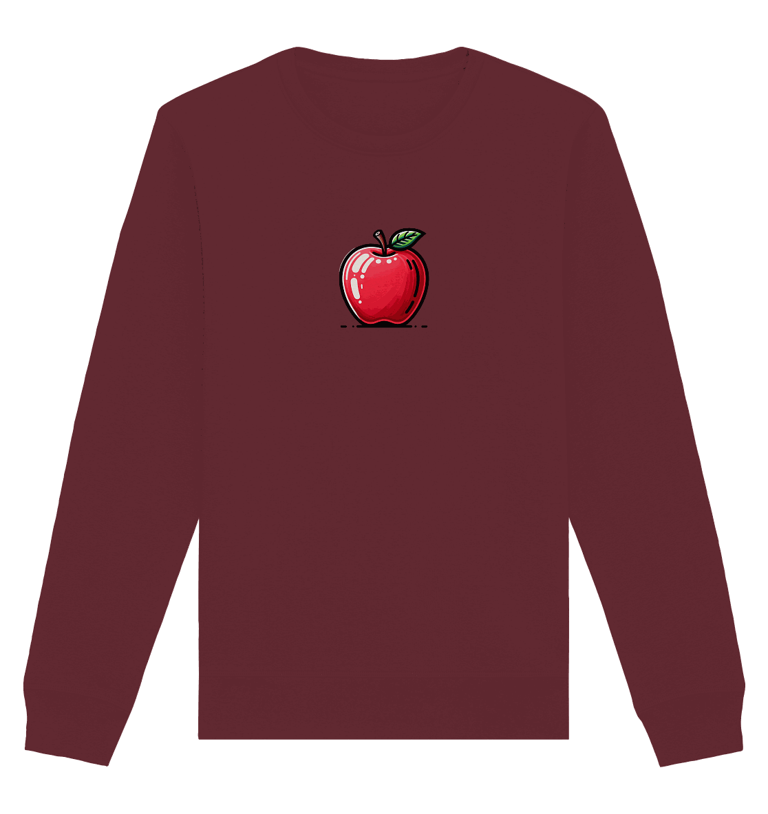 Fruit roter Apfel-Pulli - red Apple