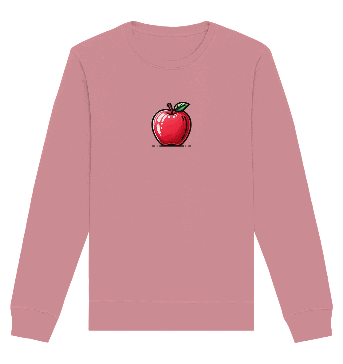 Fruit roter Apfel-Pulli - red Apple