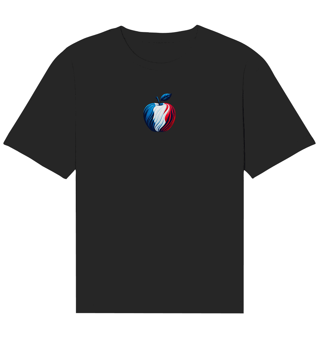 Fußball EM France Apfel - Organic Relaxed Shirt