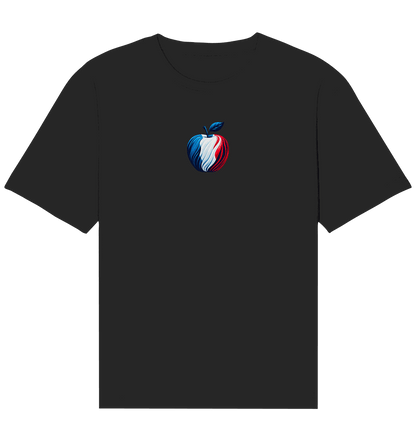 Fußball EM France Apfel - Organic Relaxed Shirt