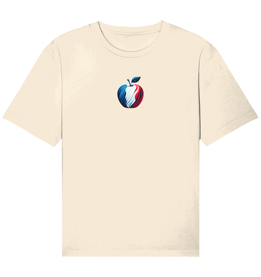 Fußball EM France Apfel - Organic Relaxed Shirt