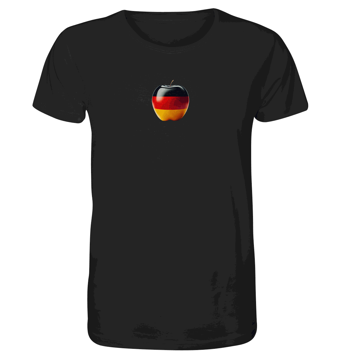 Fußball EM Deutschland Apfel - Organic Shirt