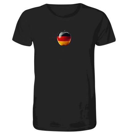 Fußball EM Deutschland Apfel - Organic Shirt