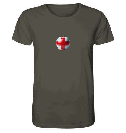 Fußball EM England Apfel - Organic Shirt