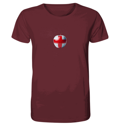 Fußball EM England Apfel - Organic Shirt
