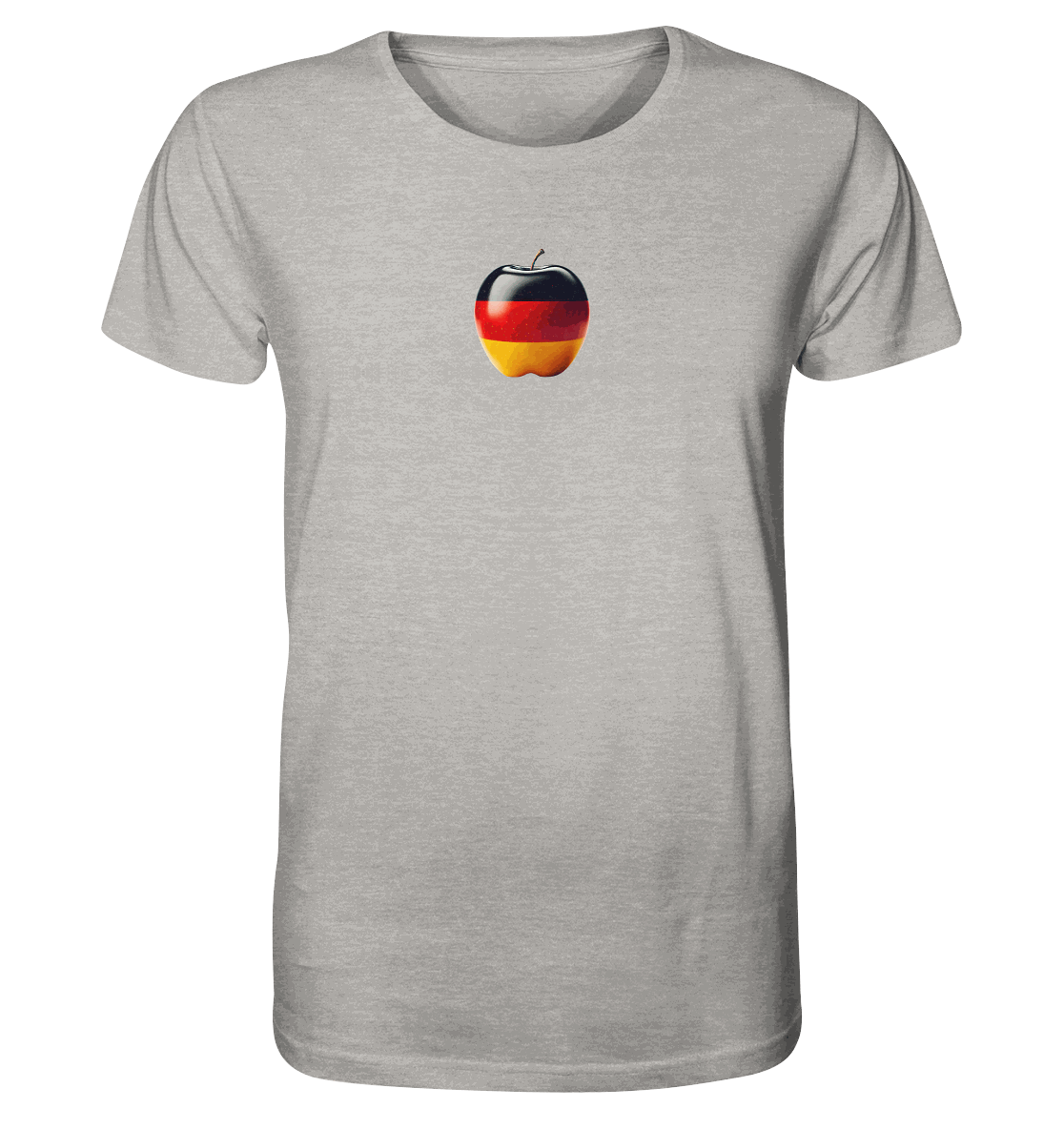 Fußball EM Deutschland Apfel - Organic Shirt