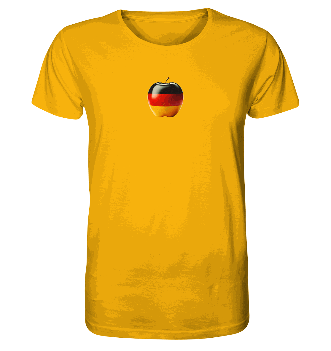 Fußball EM Deutschland Apfel - Organic Shirt