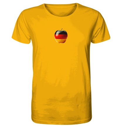 Fußball EM Deutschland Apfel - Organic Shirt