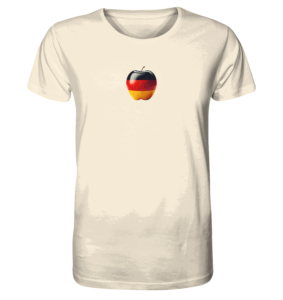 Fußball EM Deutschland Apfel - Organic Shirt