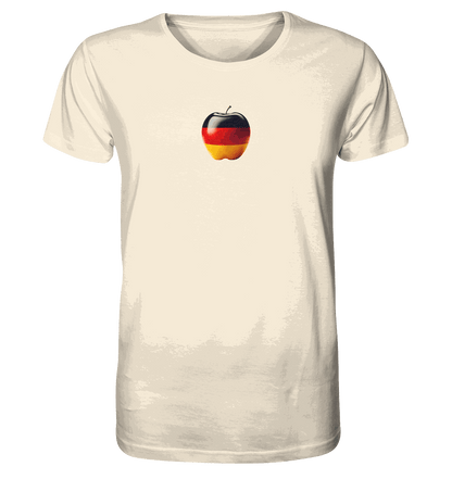 Fußball EM Deutschland Apfel - Organic Shirt