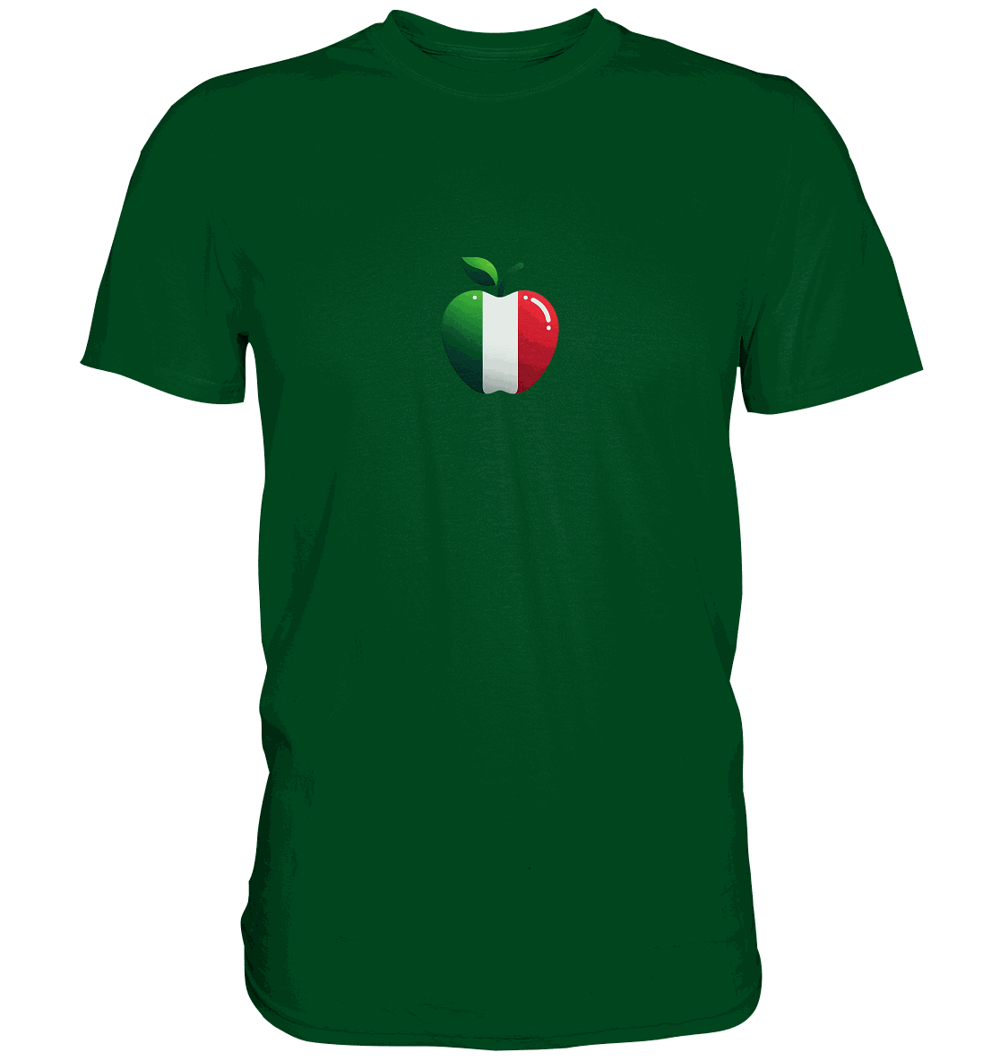 Fußball EM Italia Apfel - Premium Shirt