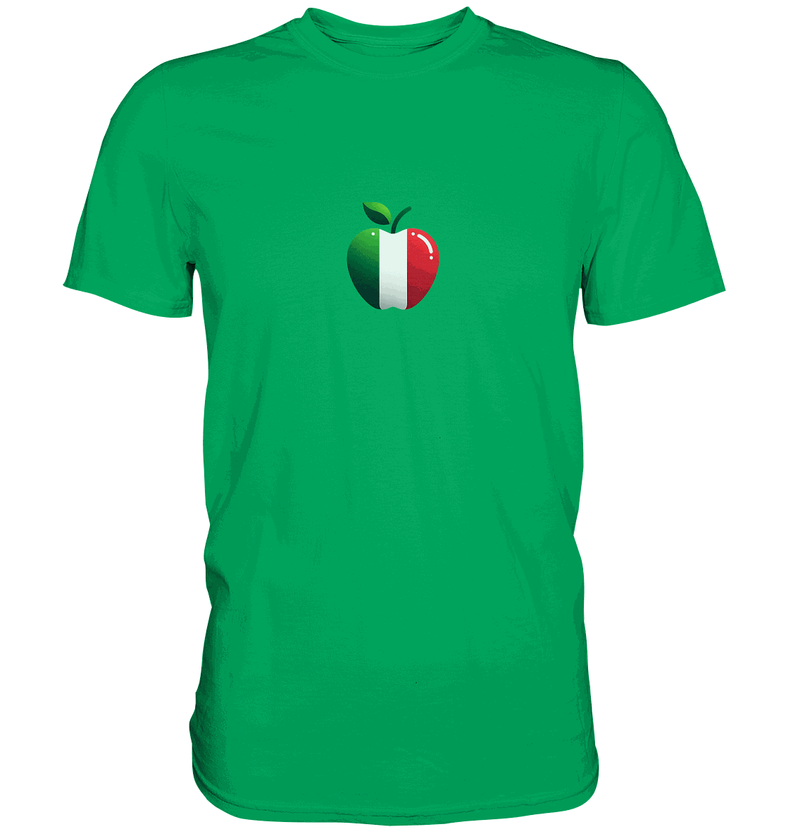 Fußball EM Italia Apfel - Premium Shirt