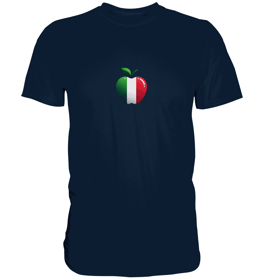 Fußball EM Italia Apfel - Premium Shirt