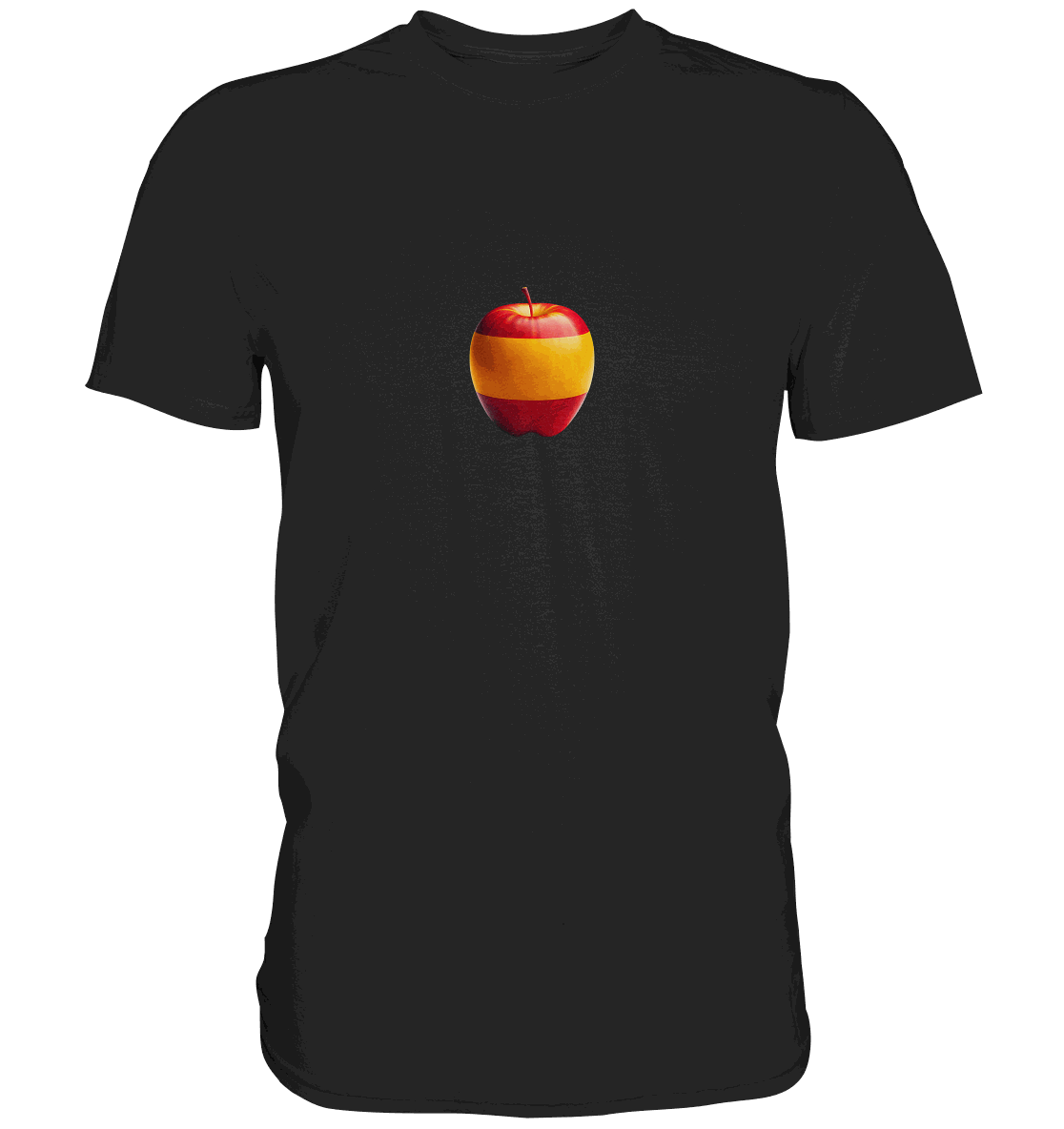 Fußball EM Spain Apfel - Premium Shirt