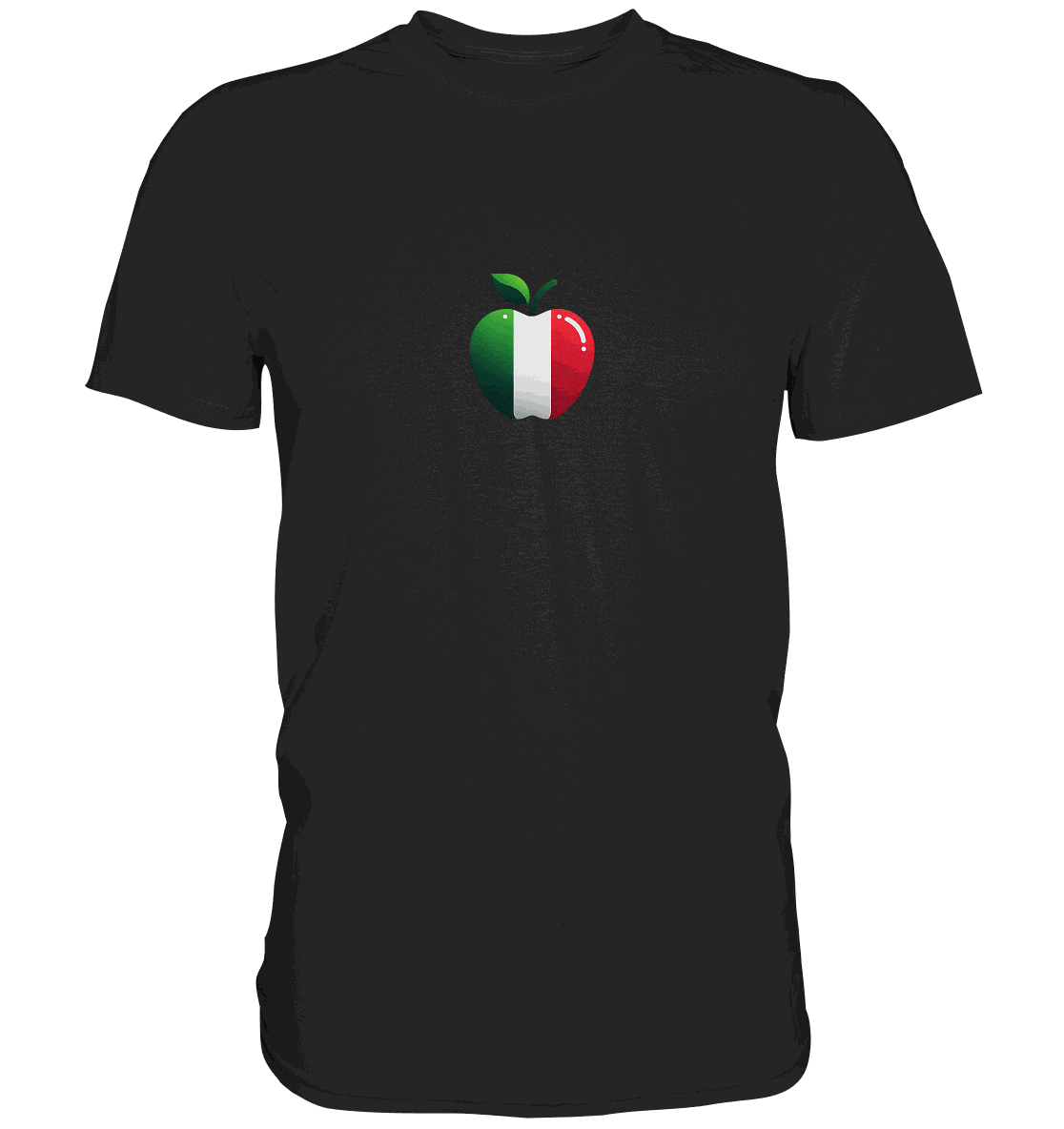 Fußball EM Italia Apfel - Premium Shirt