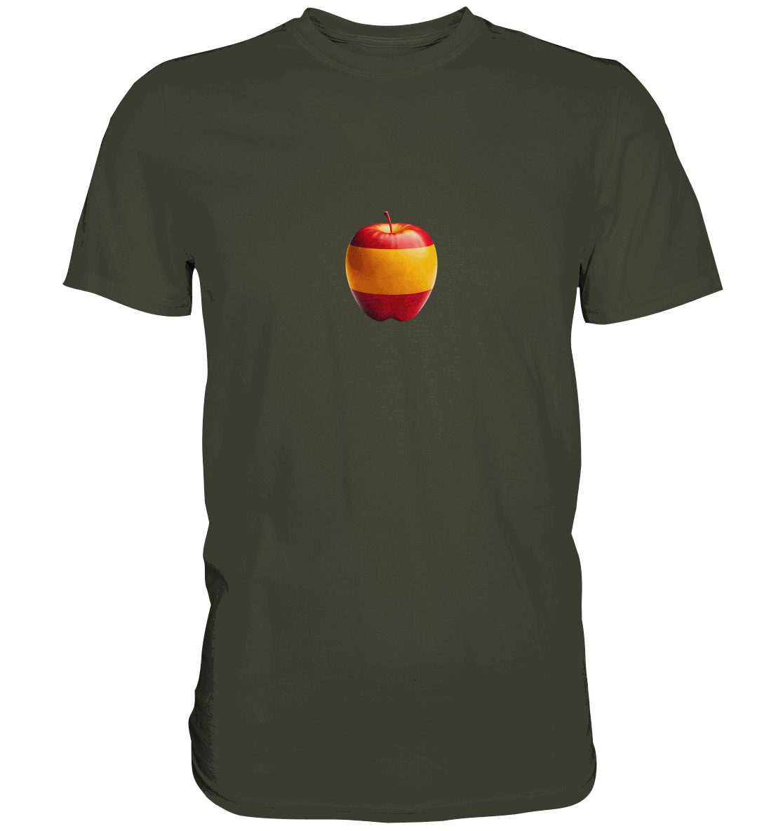 Fußball EM Spain Apfel - Premium Shirt