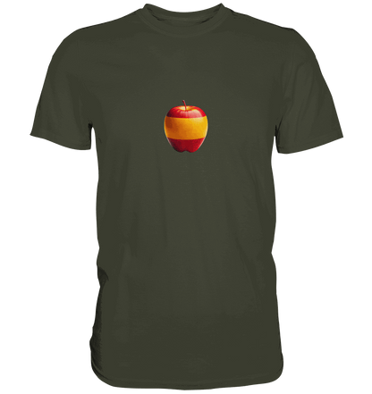 Fußball EM Spain Apfel - Premium Shirt