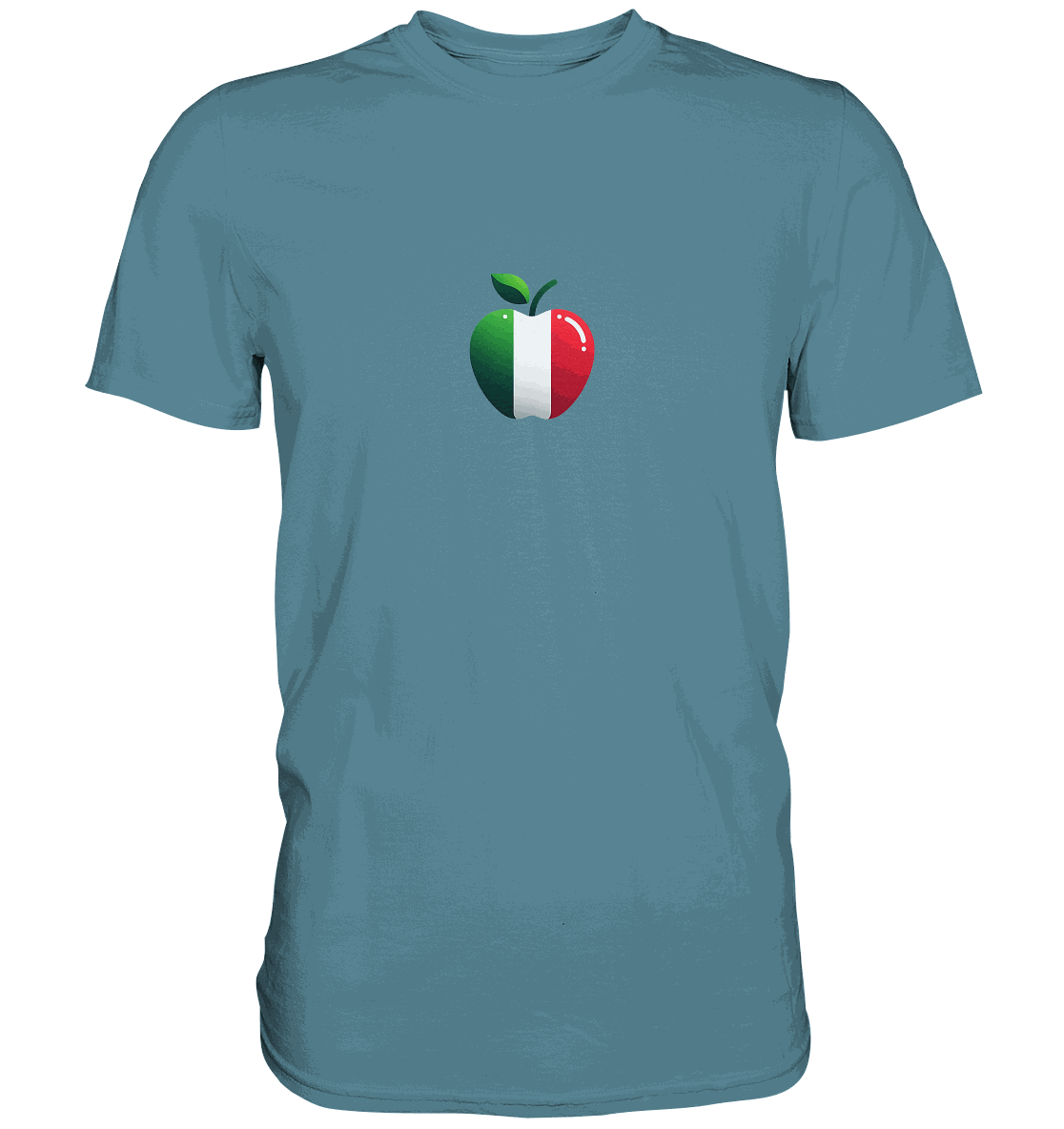 Fußball EM Italia Apfel - Premium Shirt